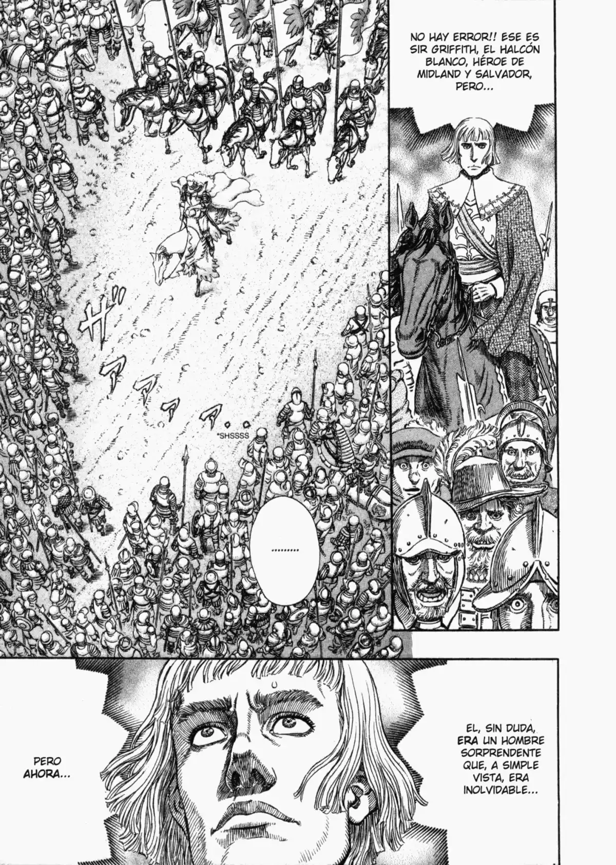 Berserk Capitulo 284: El Ejército regular de la tierra Media página 6