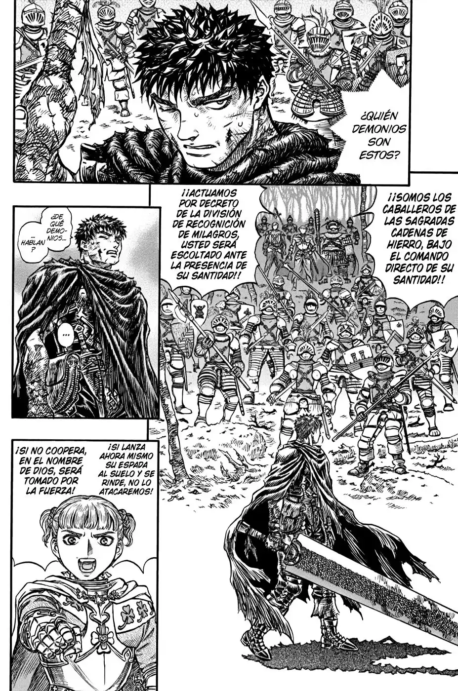 Berserk Capitulo 119: Los caballeros de la sagrada cadena de hierro (1) página 4