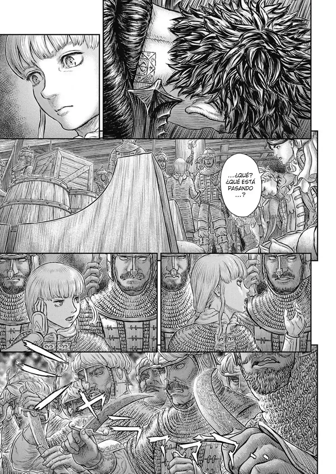 Berserk Capitulo 375: Una mañana brumosa y cielos nublados página 17