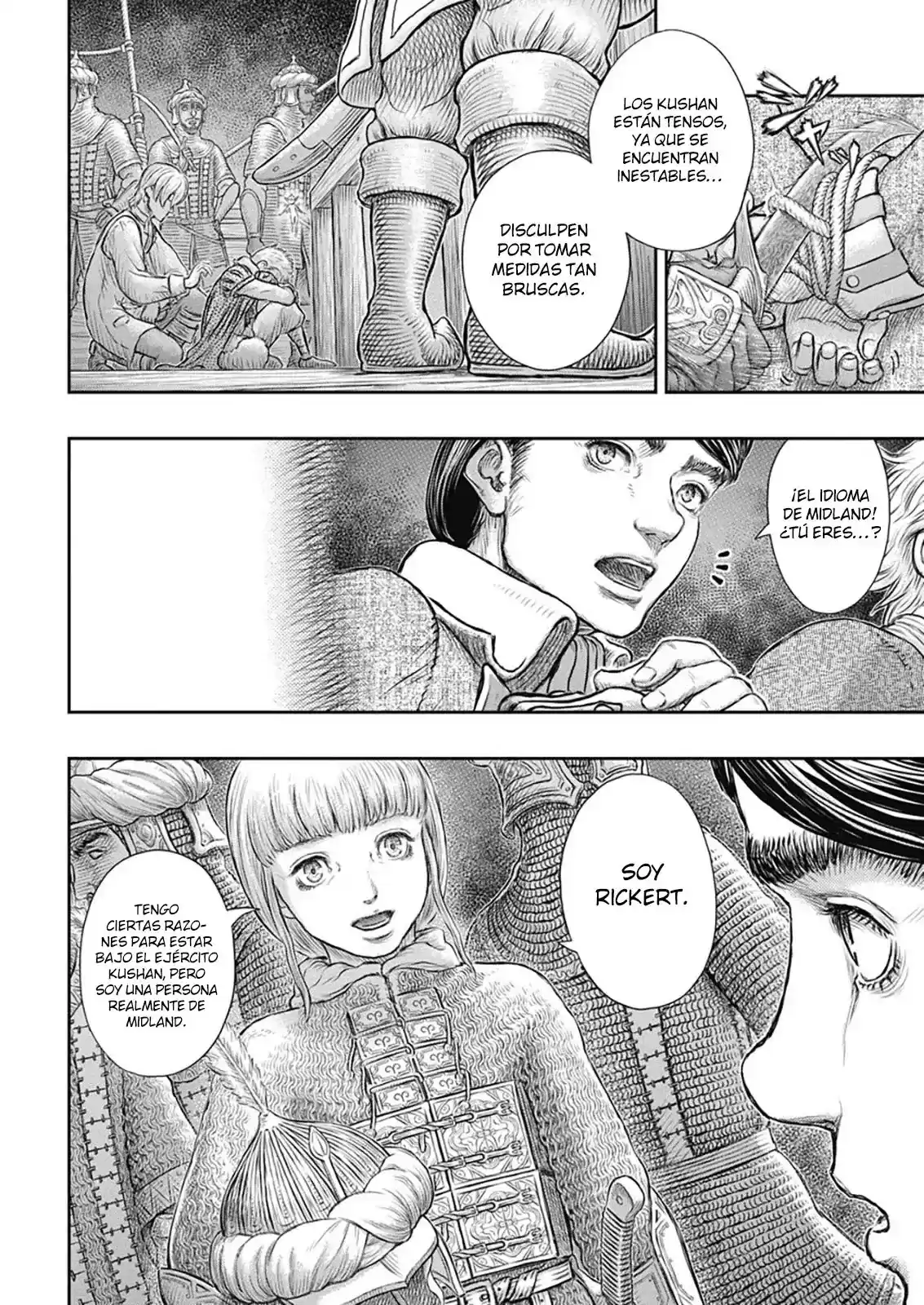 Berserk Capitulo 375: Una mañana brumosa y cielos nublados página 18