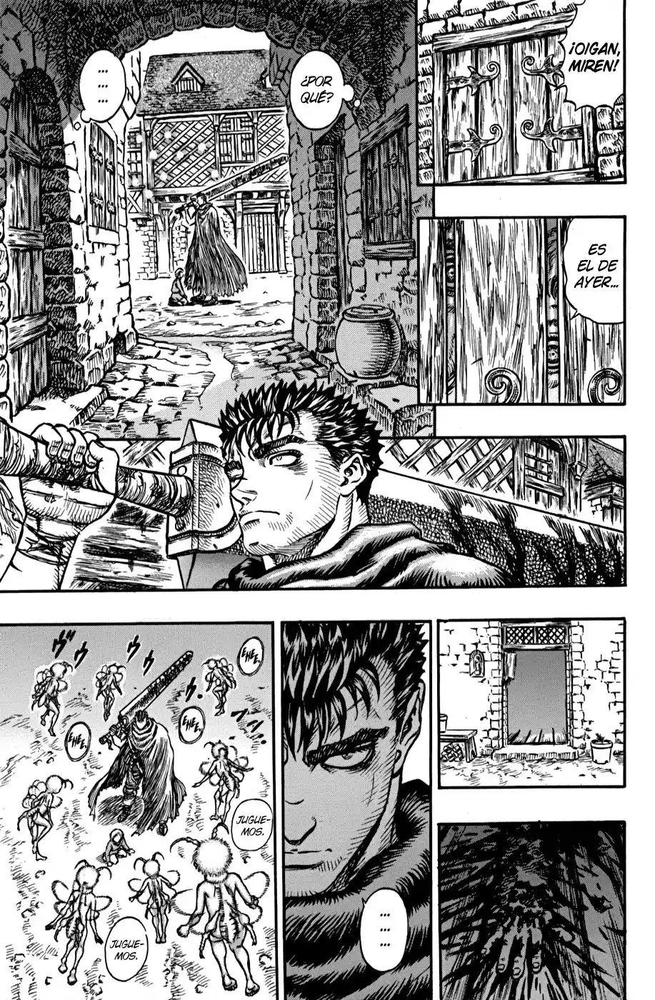 Berserk Capitulo 99: Elfos parásito página 3