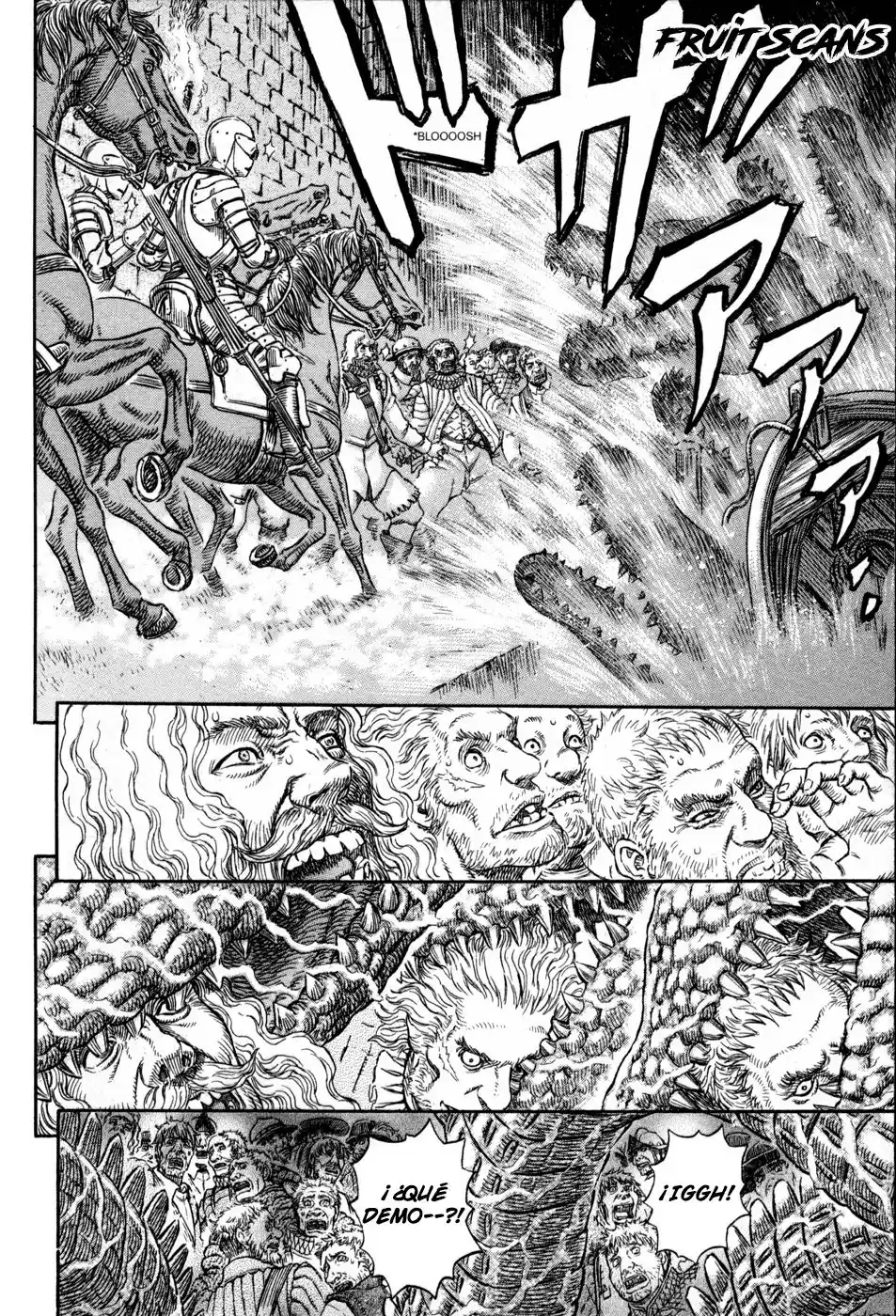 Berserk Capitulo 263: Invasión de bestias demoníacas página 4