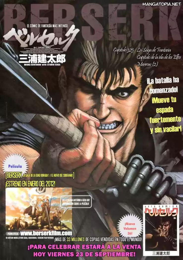 Berserk Capitulo 325: Merrow 2 página 1