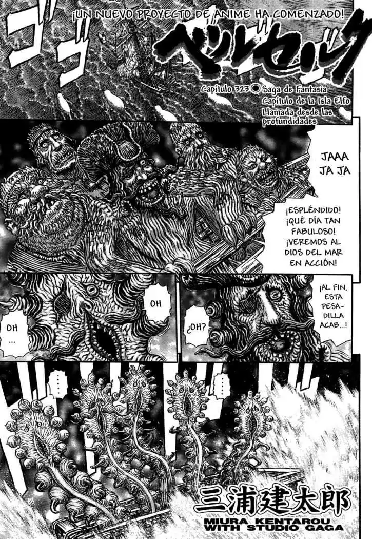 Berserk Capitulo 323: Llamada desde las Profundidades página 1