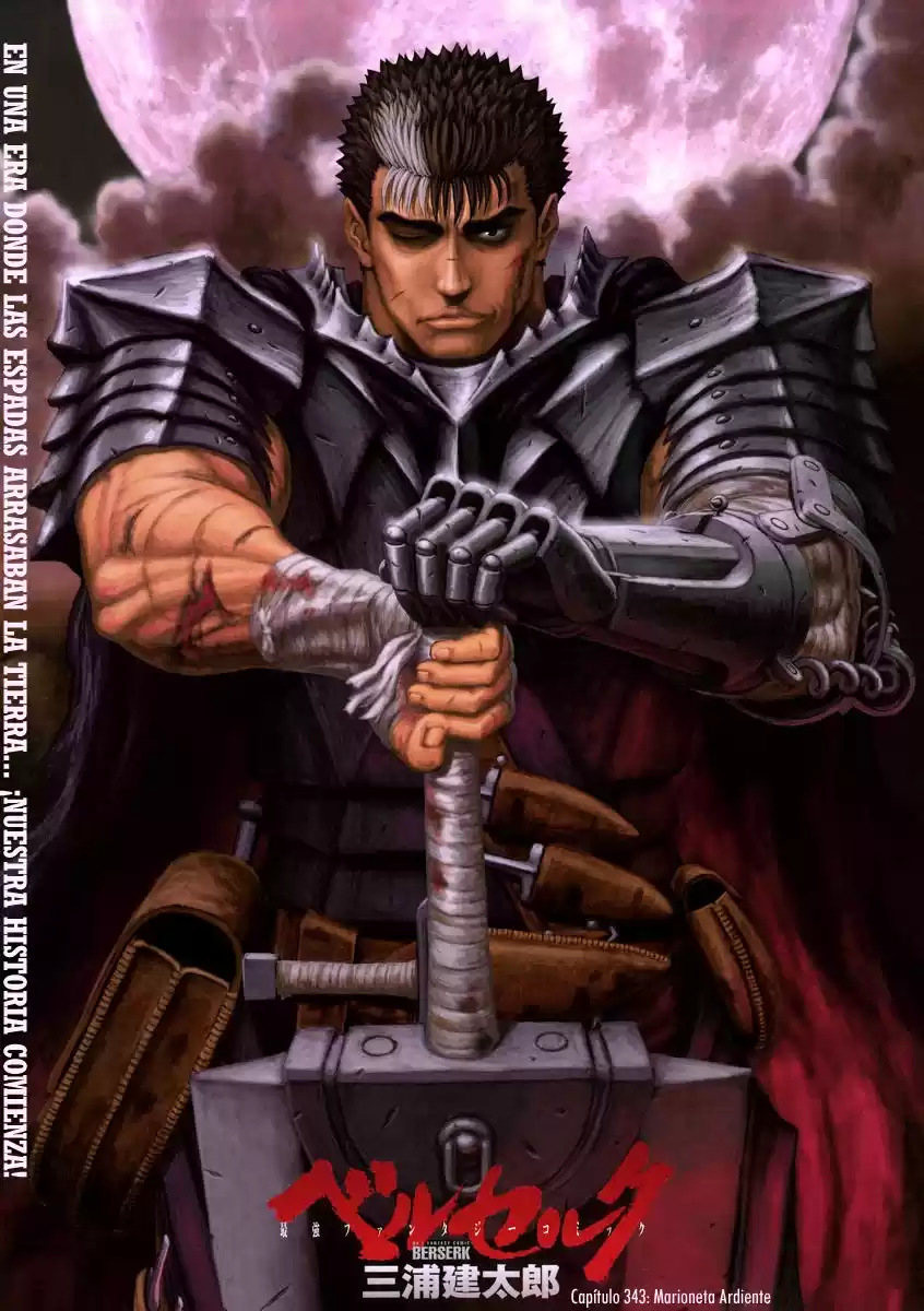 Berserk Capitulo 343: Muñeco de Fuego página 1