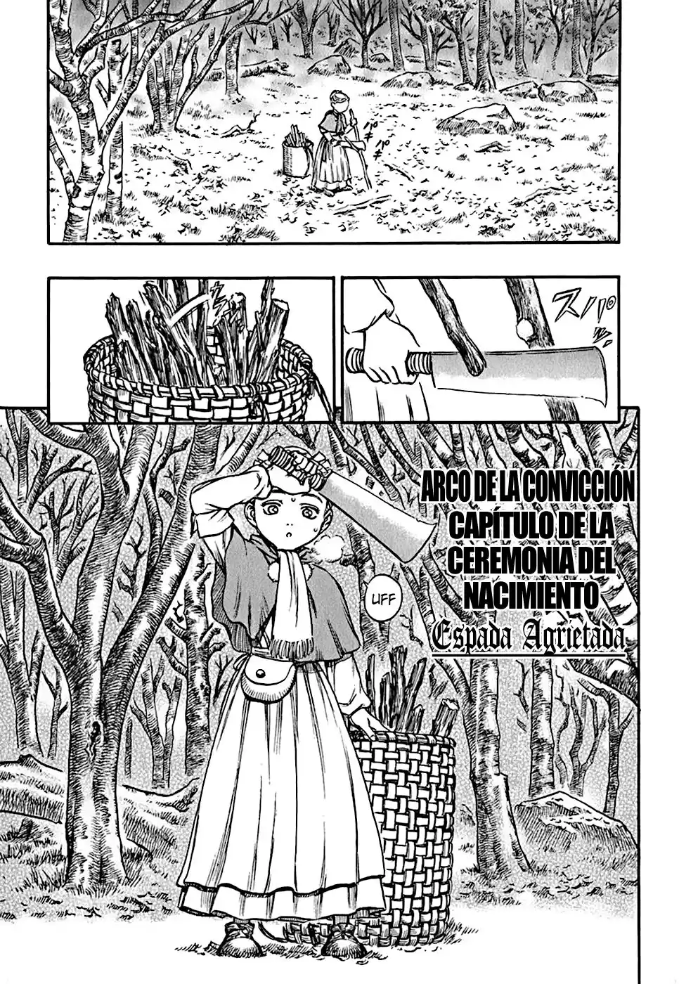 Berserk Capitulo 129: Espada agrietada página 1