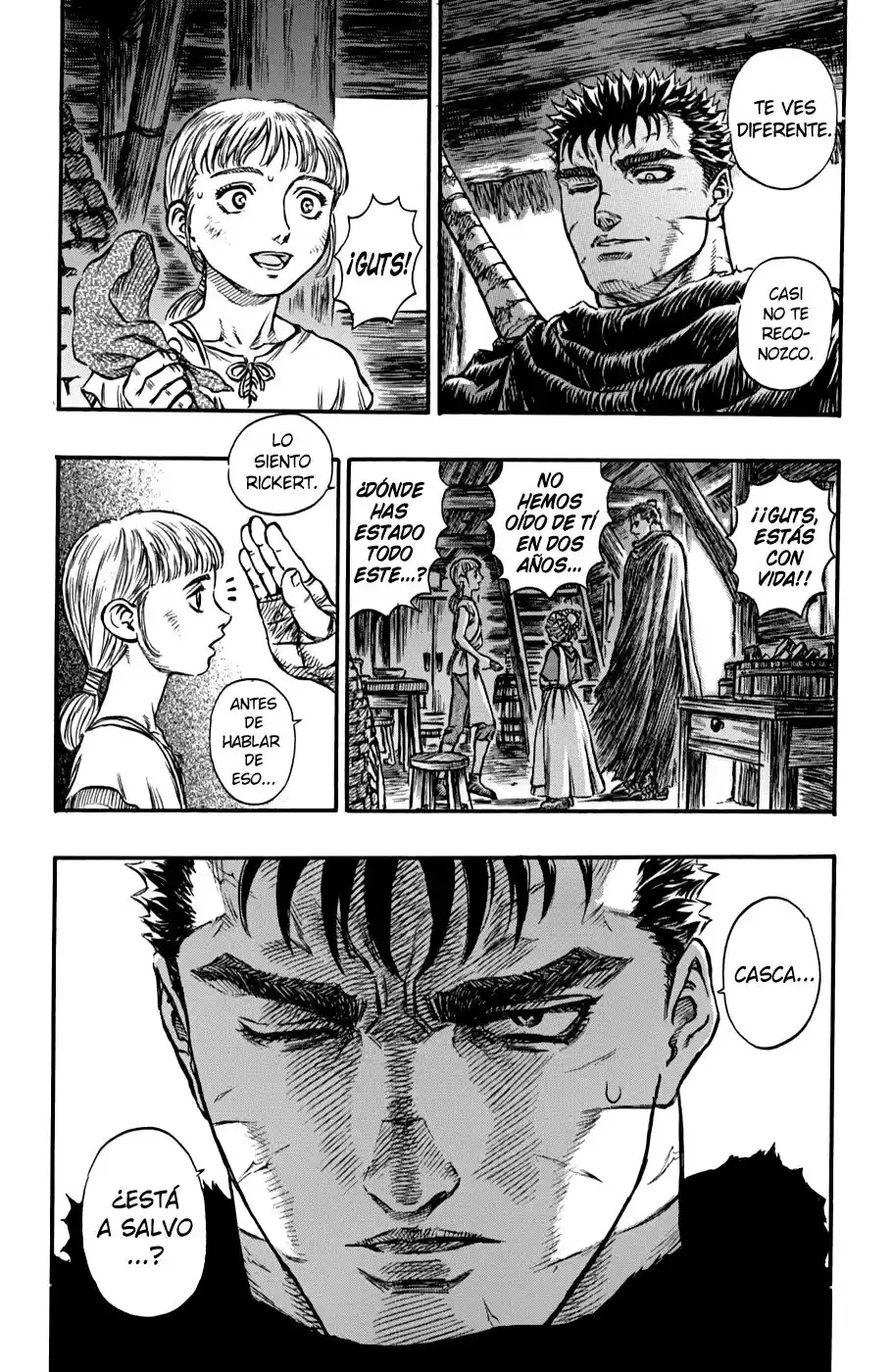 Berserk Capitulo 129: Espada agrietada página 6