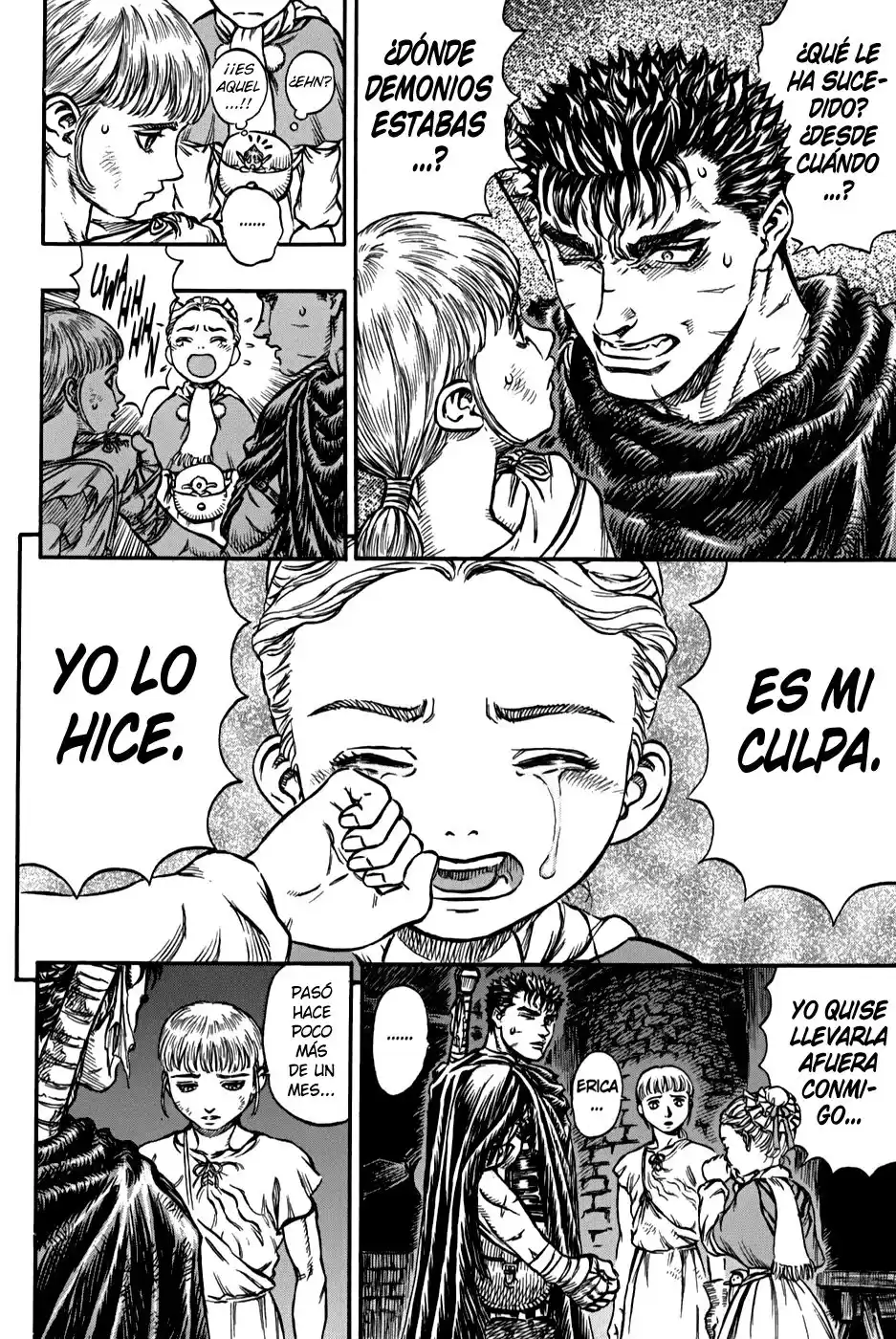 Berserk Capitulo 129: Espada agrietada página 8