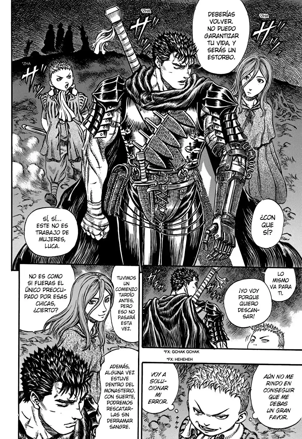 Berserk Capitulo 151: Prisioneros página 3