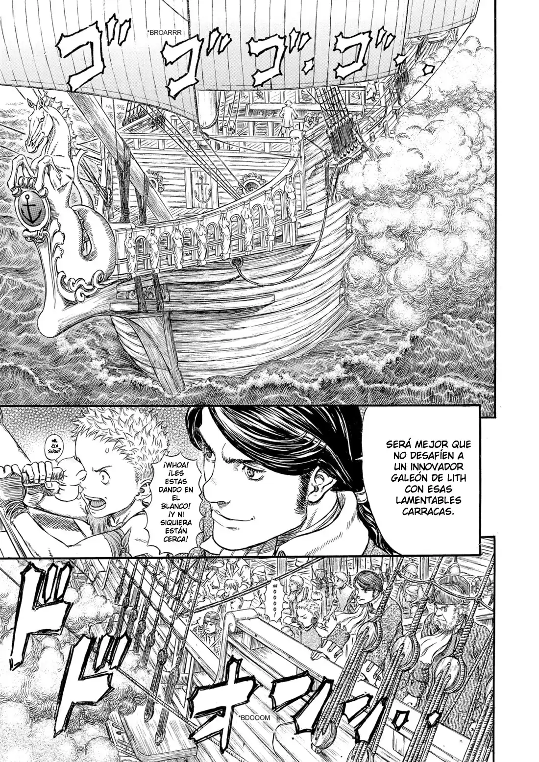 Berserk Capitulo 289: Batalla en el mar (2) página 2