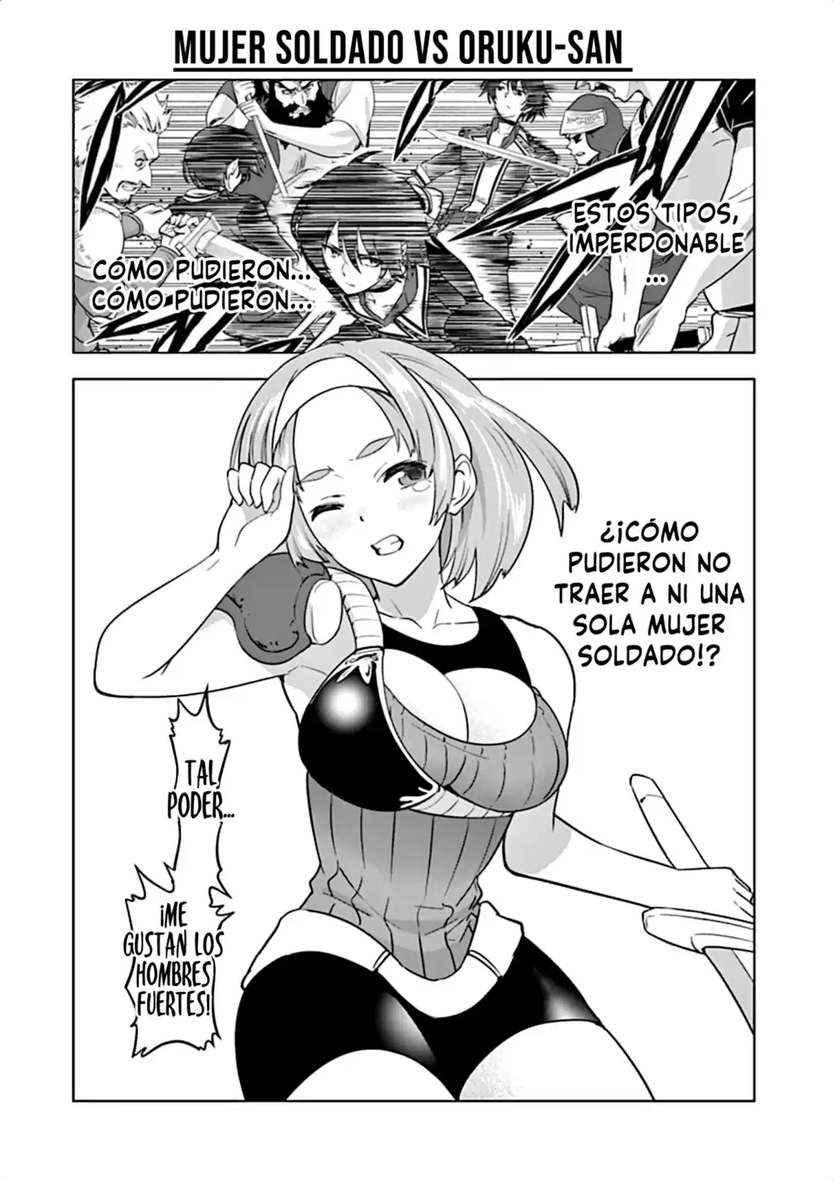 Shijou Saikyou Orc-san no Tanoshii Tanetsuke Harem Zukuri Capitulo 19: La duda de Oruku-san página 14