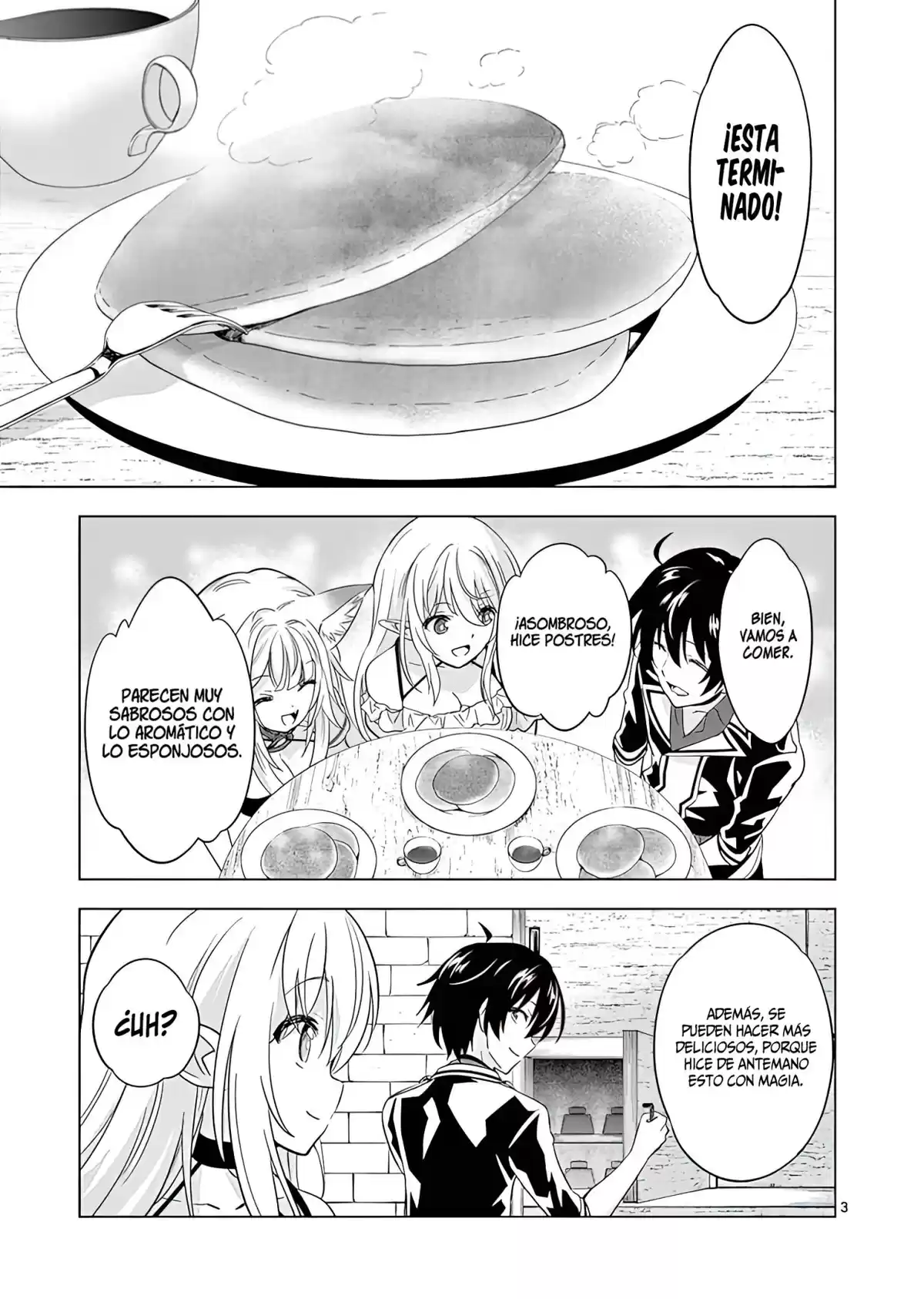 Shijou Saikyou Orc-san no Tanoshii Tanetsuke Harem Zukuri Capitulo 45: Dulces para alegrar a las chicas. página 6