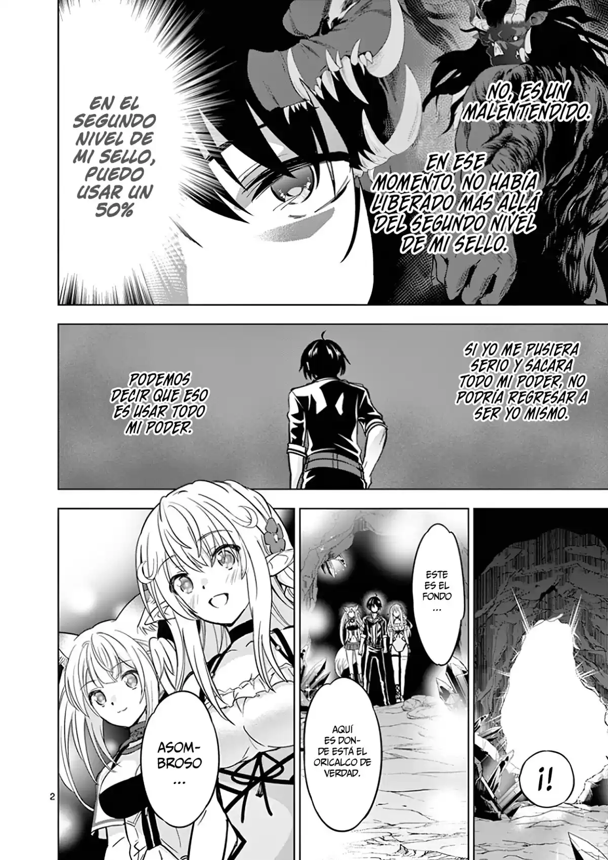 Shijou Saikyou Orc-san no Tanoshii Tanetsuke Harem Zukuri Capitulo 35: La Distancia con el Corazón del Orco. página 4