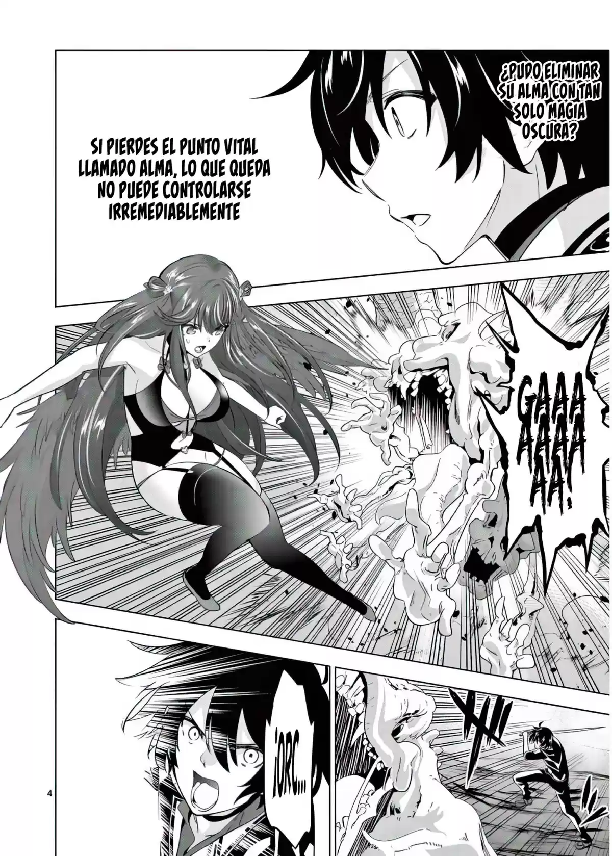 Shijou Saikyou Orc-san no Tanoshii Tanetsuke Harem Zukuri Capitulo 75: ¡Sería Malo siquiera pensar en no ir a la batalla contra el jefe Final! página 7