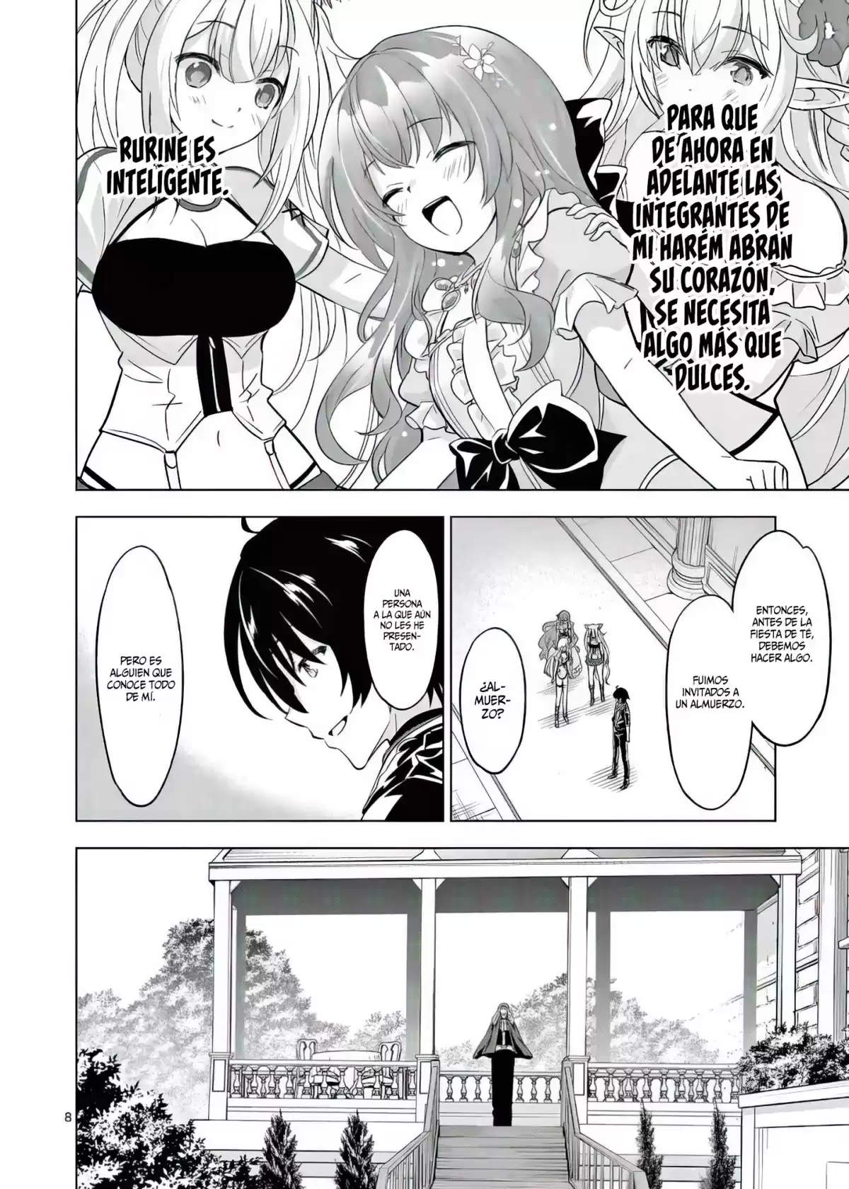 Shijou Saikyou Orc-san no Tanoshii Tanetsuke Harem Zukuri Capitulo 61: Por la Mañana con la Princesa. página 11