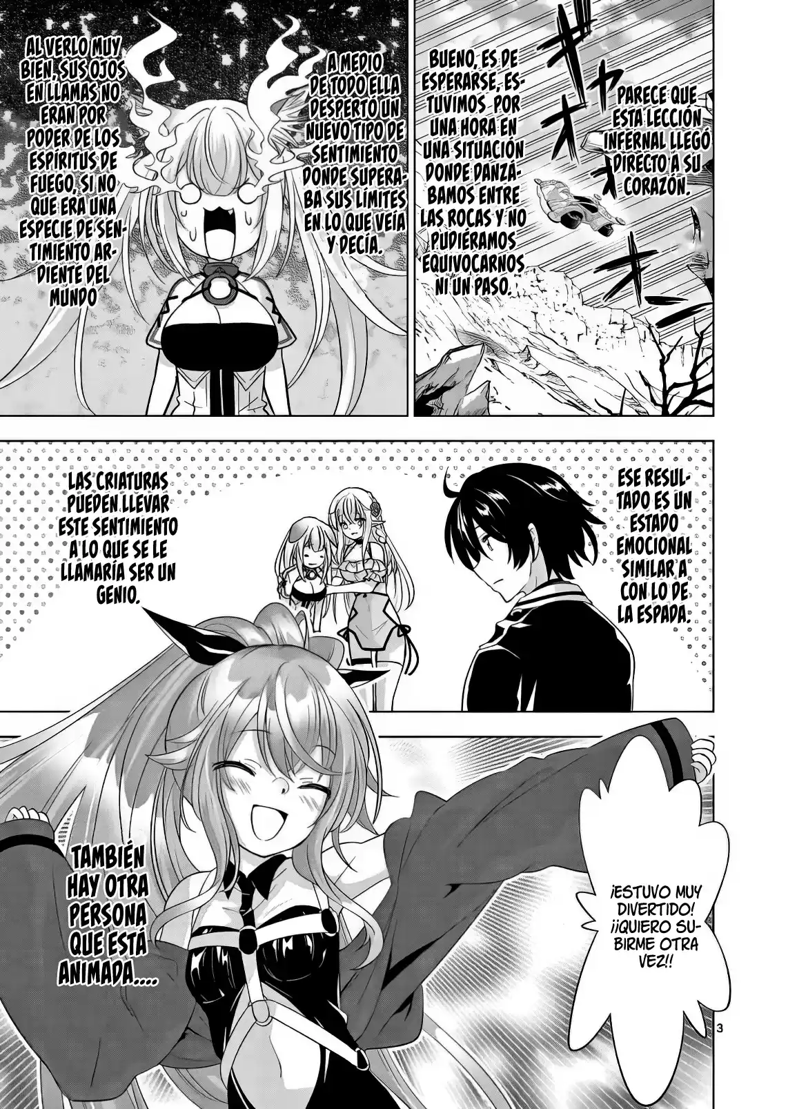 Shijou Saikyou Orc-san no Tanoshii Tanetsuke Harem Zukuri Capitulo 91: Mis Esposas son Bellas Chicas… página 5