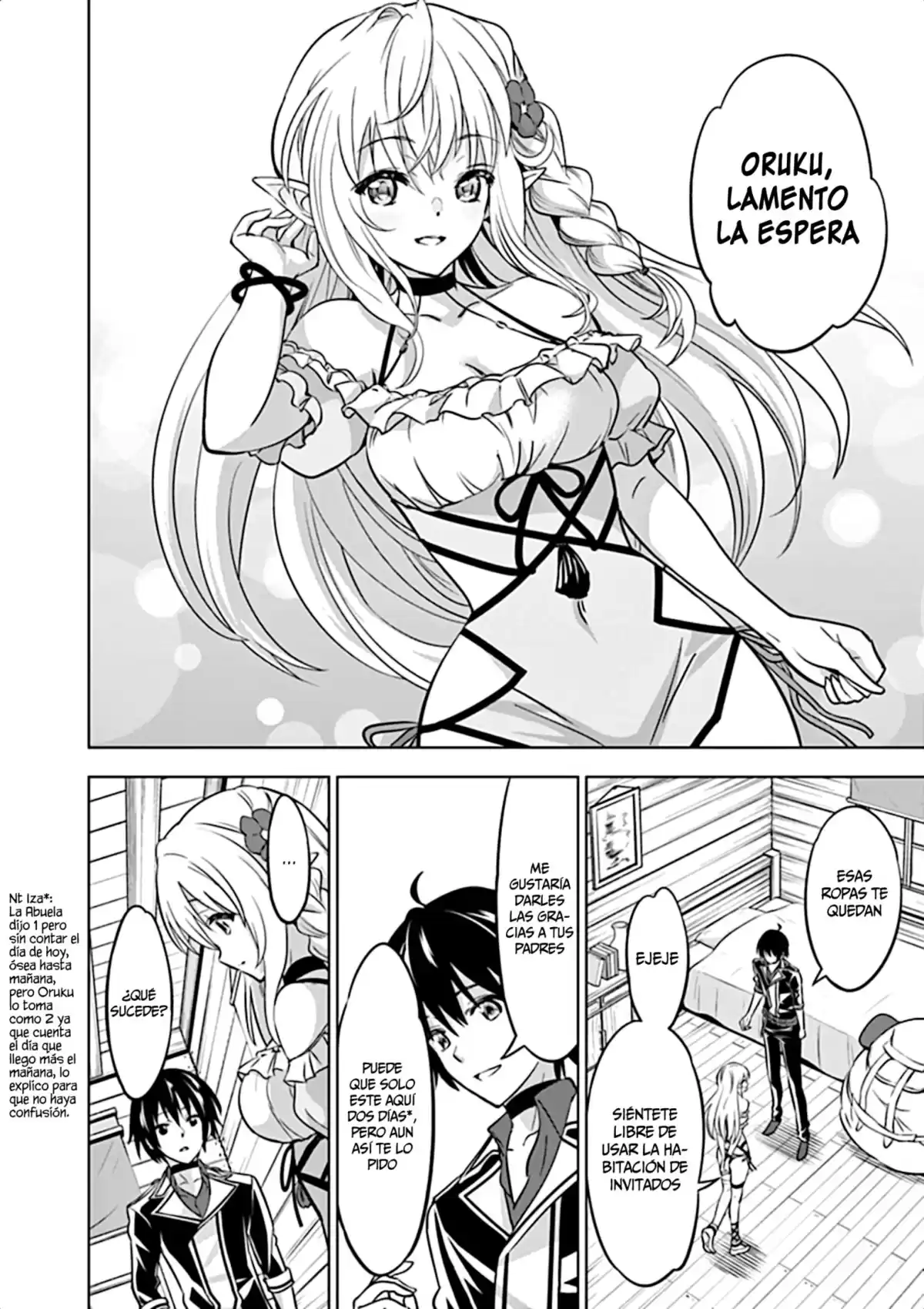 Shijou Saikyou Orc-san no Tanoshii Tanetsuke Harem Zukuri Capitulo 15: La versatilidad de Oruku. página 4