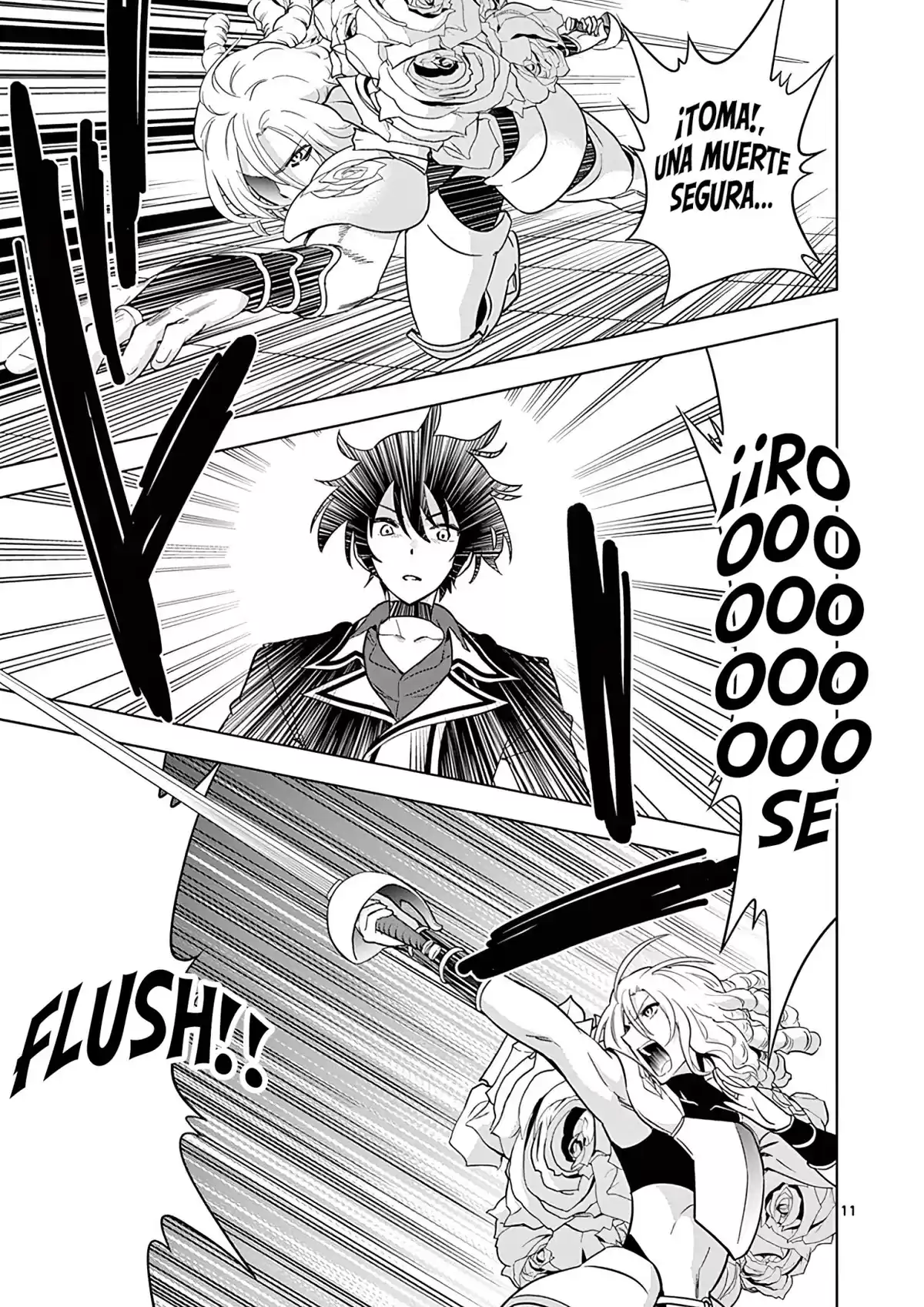 Shijou Saikyou Orc-san no Tanoshii Tanetsuke Harem Zukuri Capitulo 31: La Técnica con la Espada del Orco. página 13