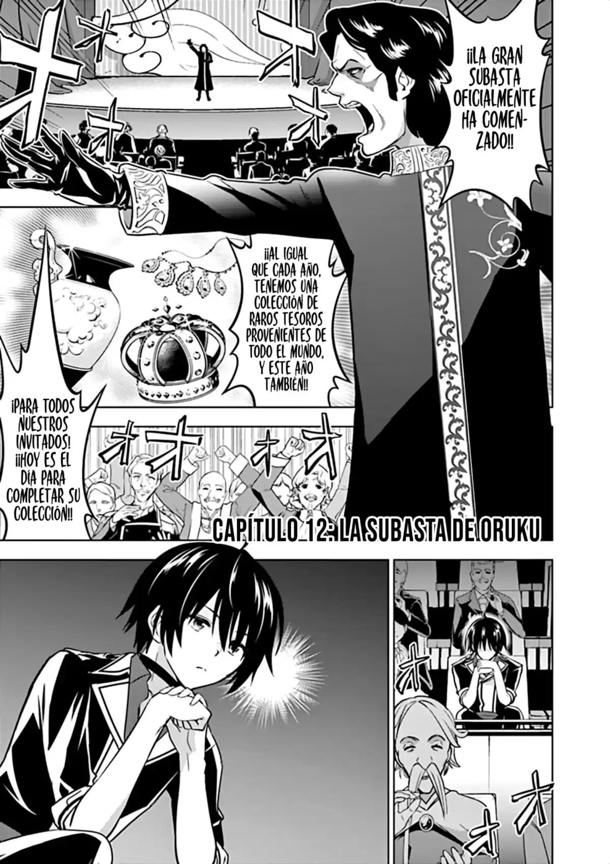 Shijou Saikyou Orc-san no Tanoshii Tanetsuke Harem Zukuri Capitulo 12: La Subasta de Oruku página 3