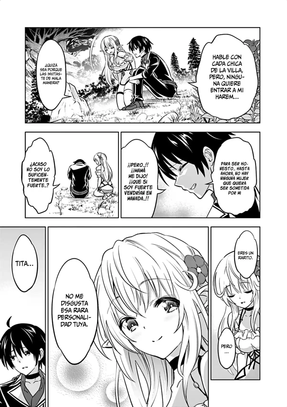 Shijou Saikyou Orc-san no Tanoshii Tanetsuke Harem Zukuri Capitulo 16: Las Recetas Caseras de Oruku. página 9