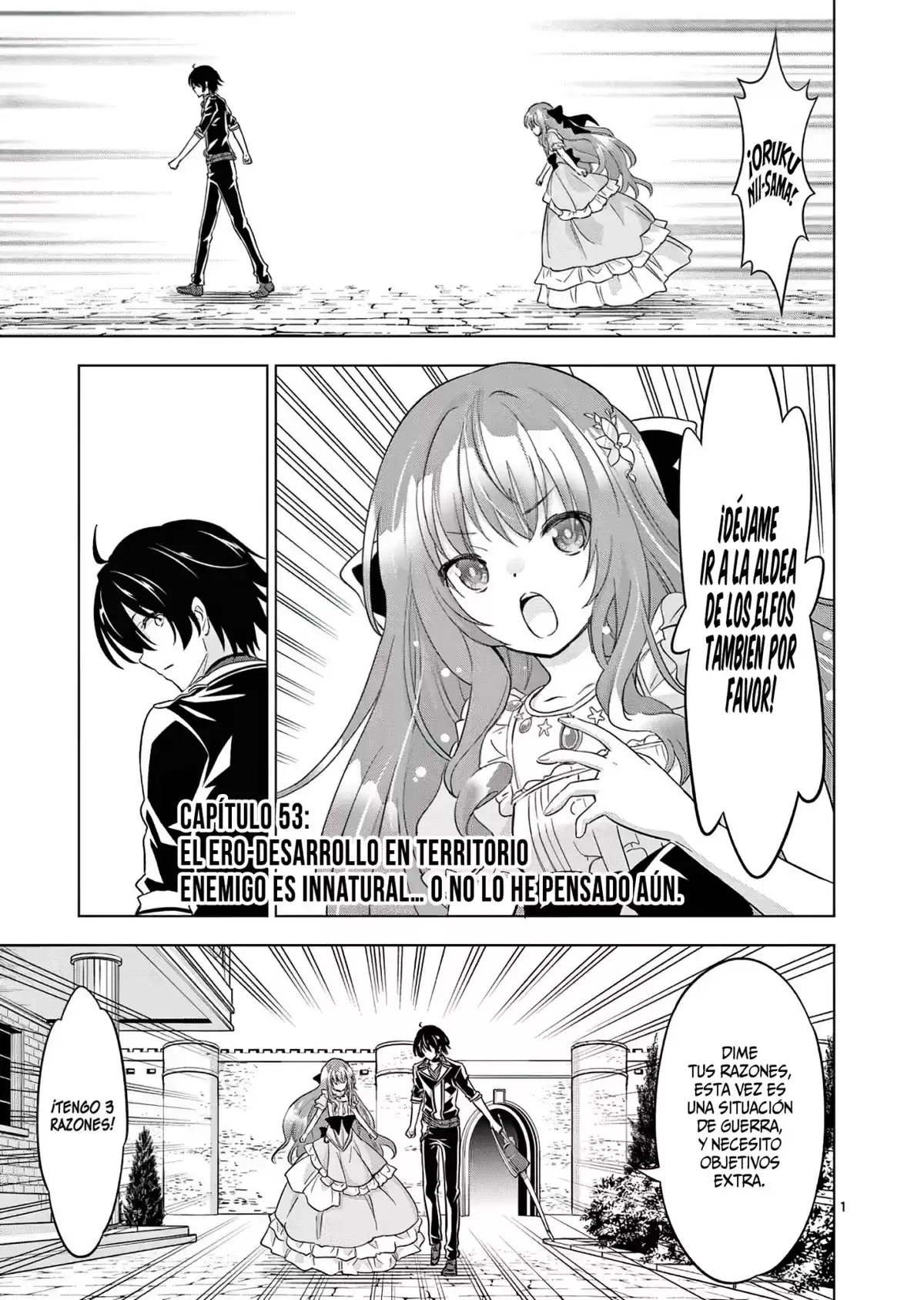 Shijou Saikyou Orc-san no Tanoshii Tanetsuke Harem Zukuri Capitulo 53: El Ero-desarrollo en territorio enemigo es innatural… o no lo he pensado aún. página 4