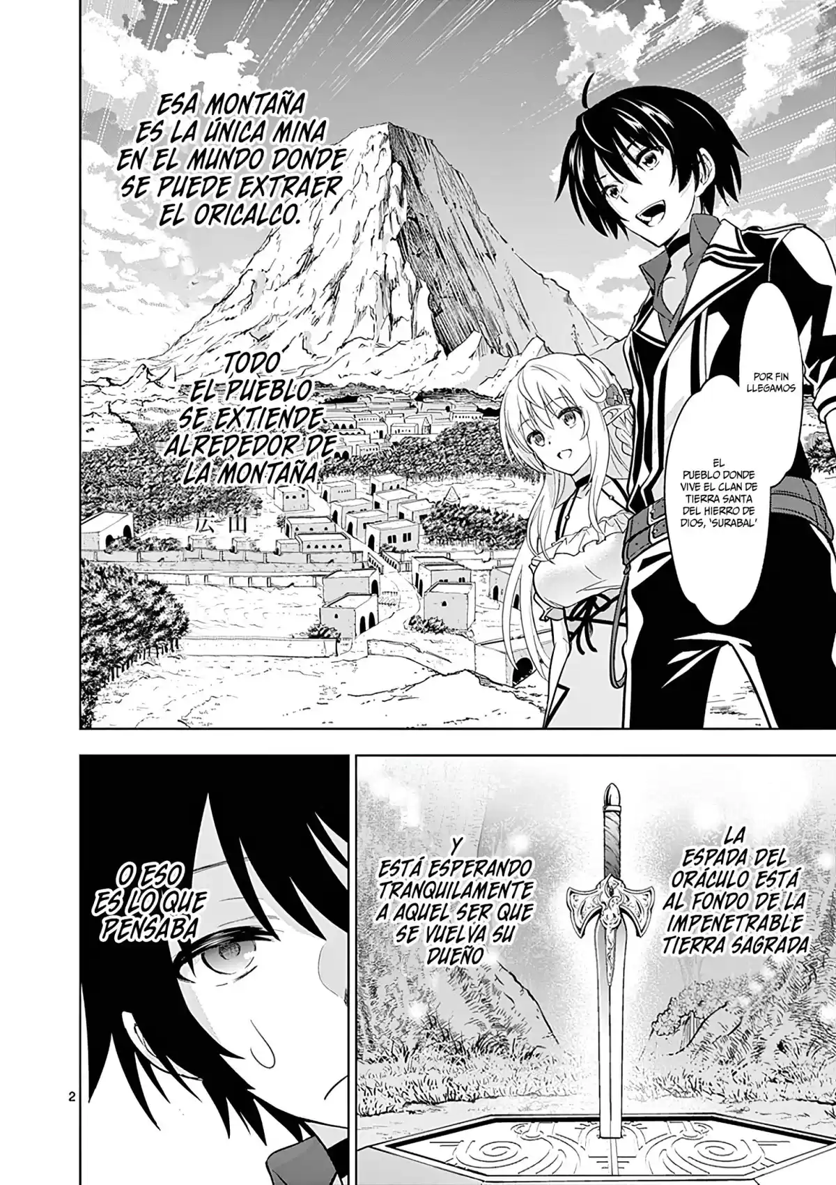 Shijou Saikyou Orc-san no Tanoshii Tanetsuke Harem Zukuri Capitulo 26: El Orco y la Sacerdotisa de la Espada. página 4