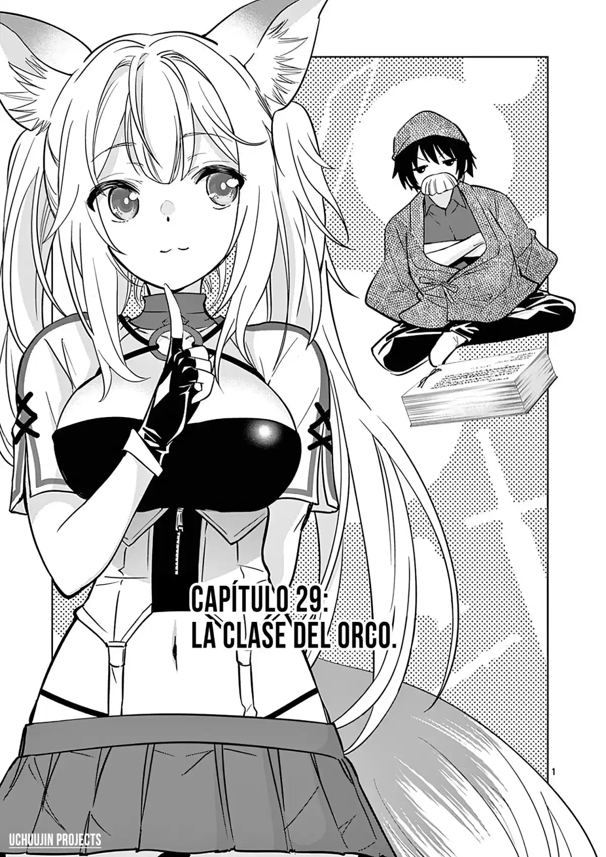 Shijou Saikyou Orc-san no Tanoshii Tanetsuke Harem Zukuri Capitulo 29: La Clase del Orco. página 3