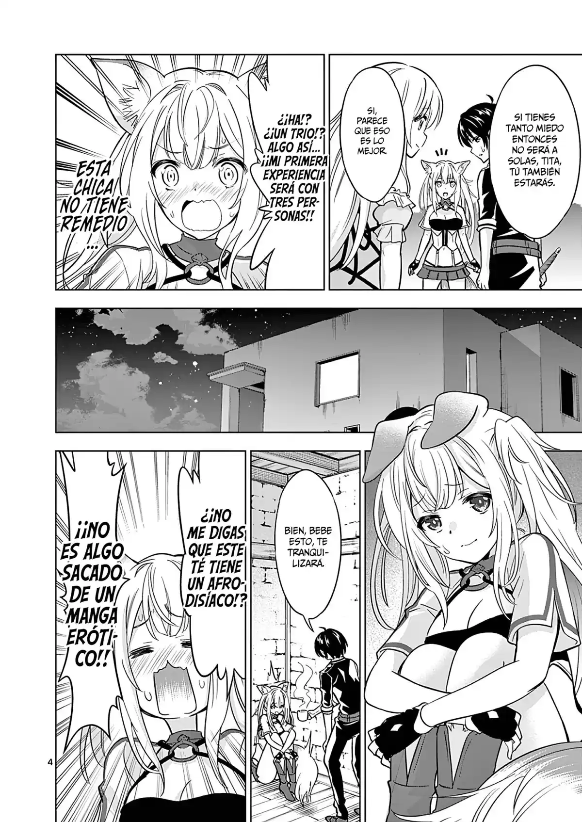 Shijou Saikyou Orc-san no Tanoshii Tanetsuke Harem Zukuri Capitulo 29: La Clase del Orco. página 6