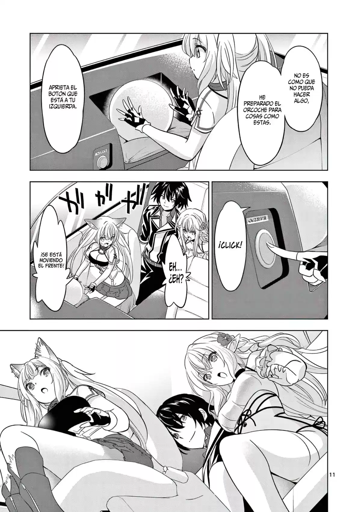 Shijou Saikyou Orc-san no Tanoshii Tanetsuke Harem Zukuri Capitulo 80: La Mujer Mayor te pide tomar la Responsabilidad. página 14