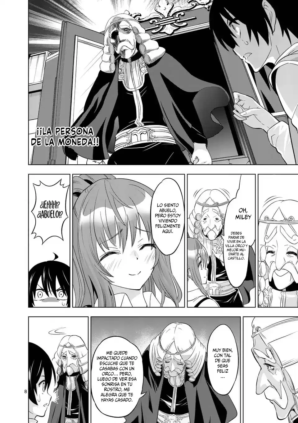 Shijou Saikyou Orc-san no Tanoshii Tanetsuke Harem Zukuri Capitulo 3: Los Mejores Maestros, Reunidos. página 10