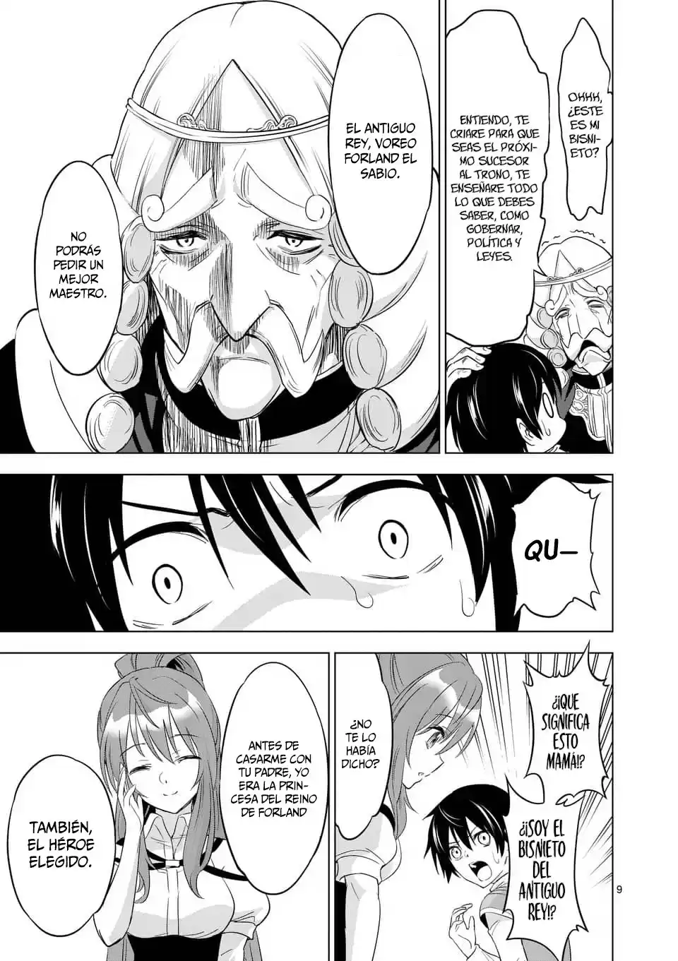 Shijou Saikyou Orc-san no Tanoshii Tanetsuke Harem Zukuri Capitulo 3: Los Mejores Maestros, Reunidos. página 11