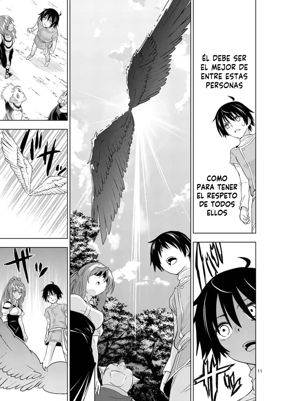 Shijou Saikyou Orc-san no Tanoshii Tanetsuke Harem Zukuri Capitulo 3: Los Mejores Maestros, Reunidos. página 13