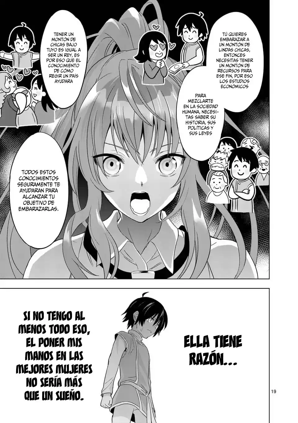 Shijou Saikyou Orc-san no Tanoshii Tanetsuke Harem Zukuri Capitulo 3: Los Mejores Maestros, Reunidos. página 21