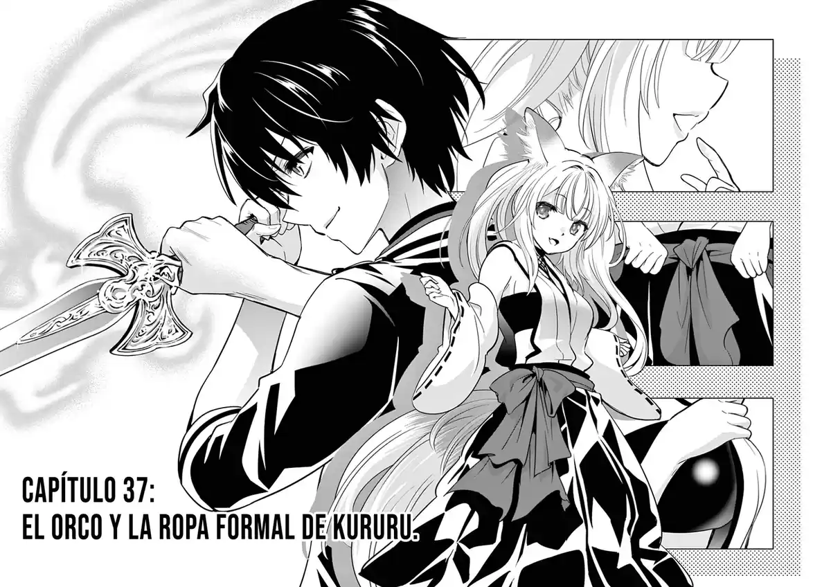 Shijou Saikyou Orc-san no Tanoshii Tanetsuke Harem Zukuri Capitulo 37: El Orco y la Ropa Formal de Kururu. página 4