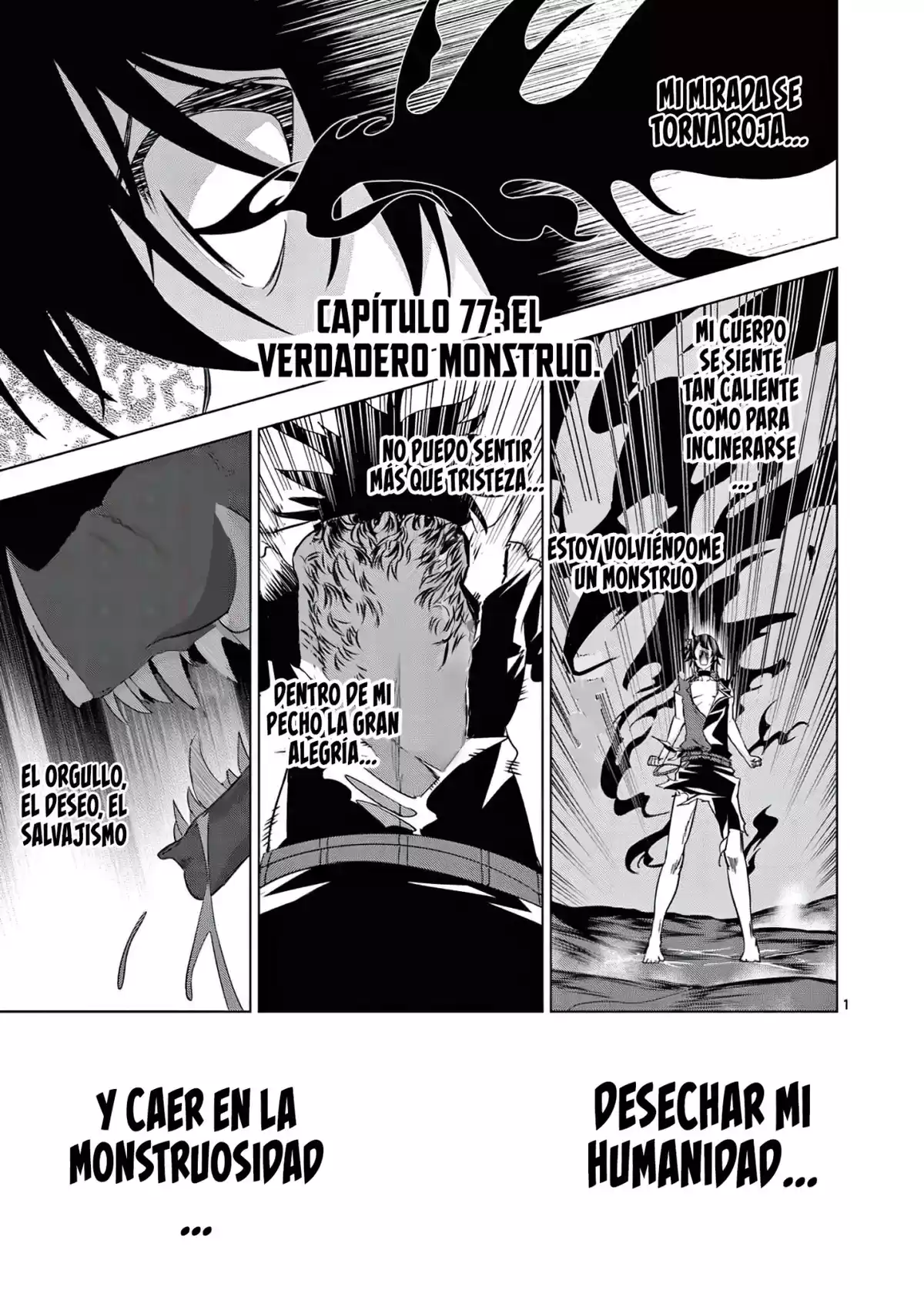 Shijou Saikyou Orc-san no Tanoshii Tanetsuke Harem Zukuri Capitulo 77: El Verdadero Monstruo. página 4