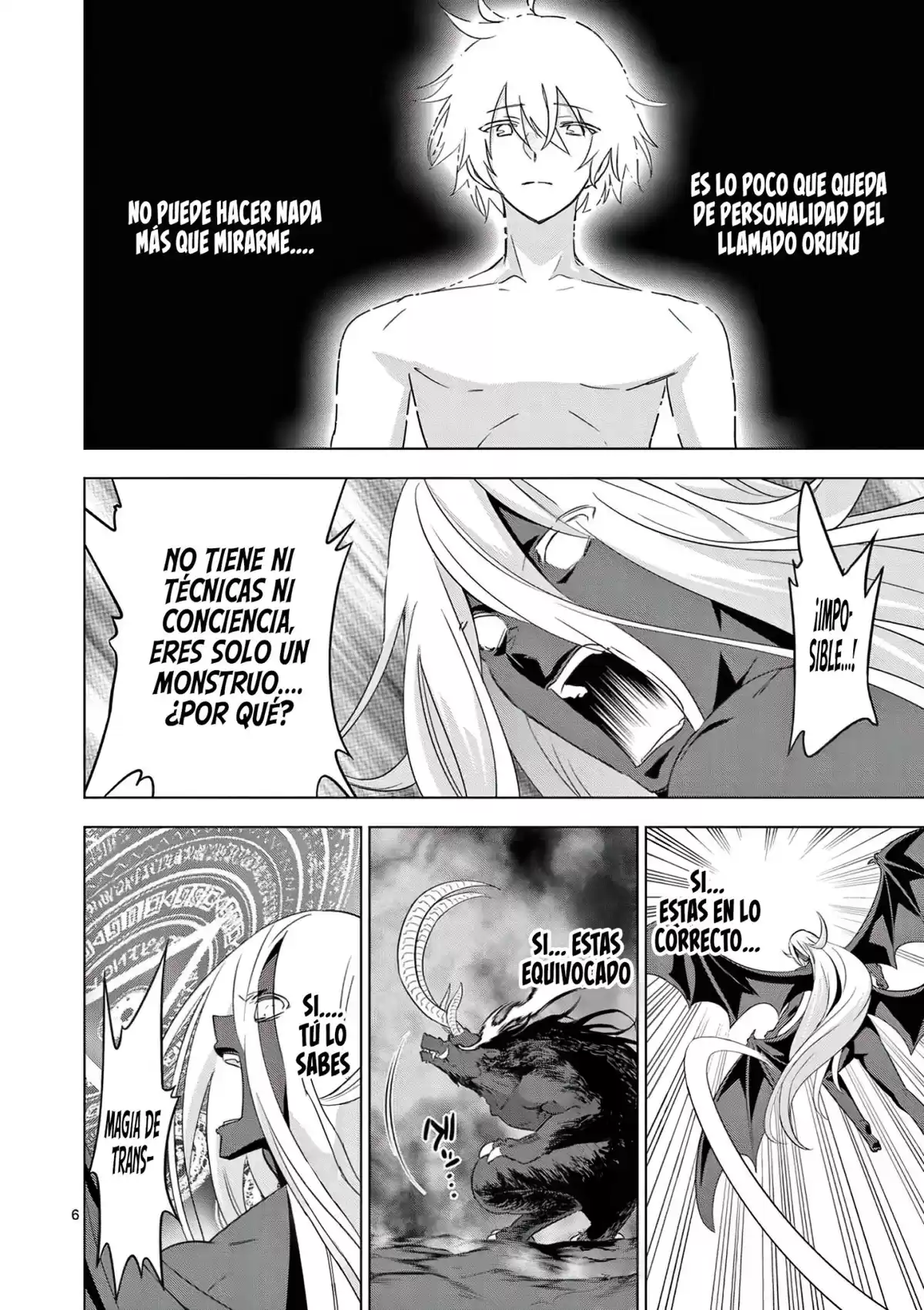 Shijou Saikyou Orc-san no Tanoshii Tanetsuke Harem Zukuri Capitulo 77: El Verdadero Monstruo. página 9