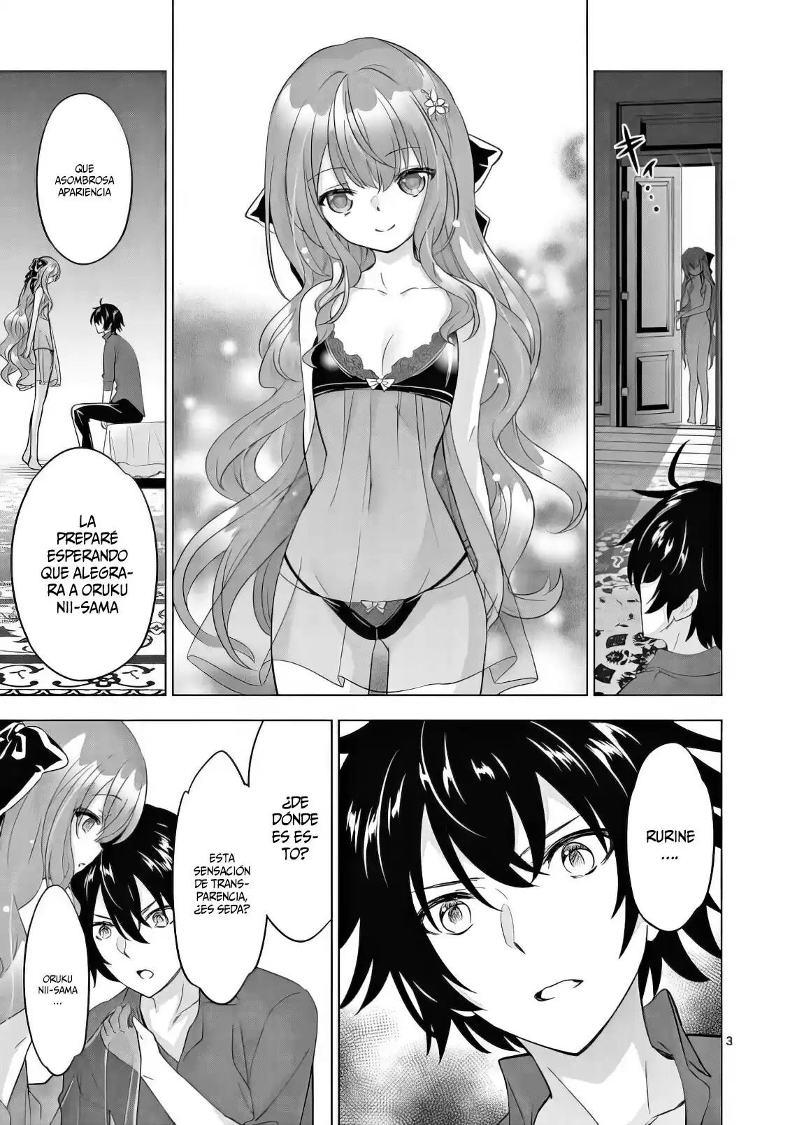 Shijou Saikyou Orc-san no Tanoshii Tanetsuke Harem Zukuri Capitulo 89: Mi Amada Hermana Menor es muy Ero-ero página 6