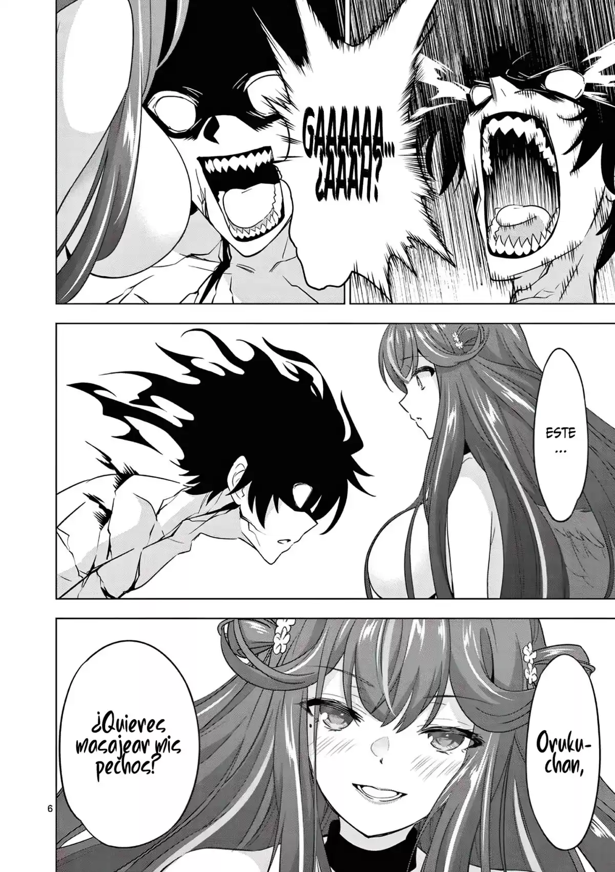 Shijou Saikyou Orc-san no Tanoshii Tanetsuke Harem Zukuri Capitulo 78: Esta Hermosa Onee-san te Ama. página 9