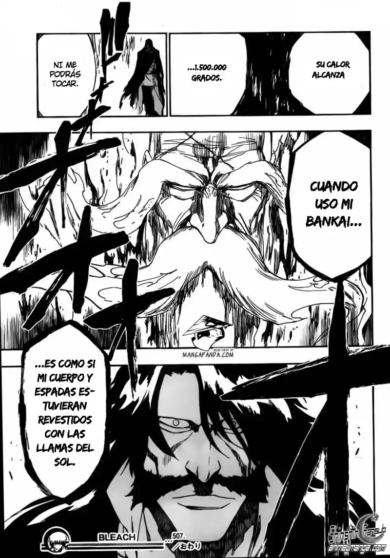 Bleach Capitulo 507 página 17