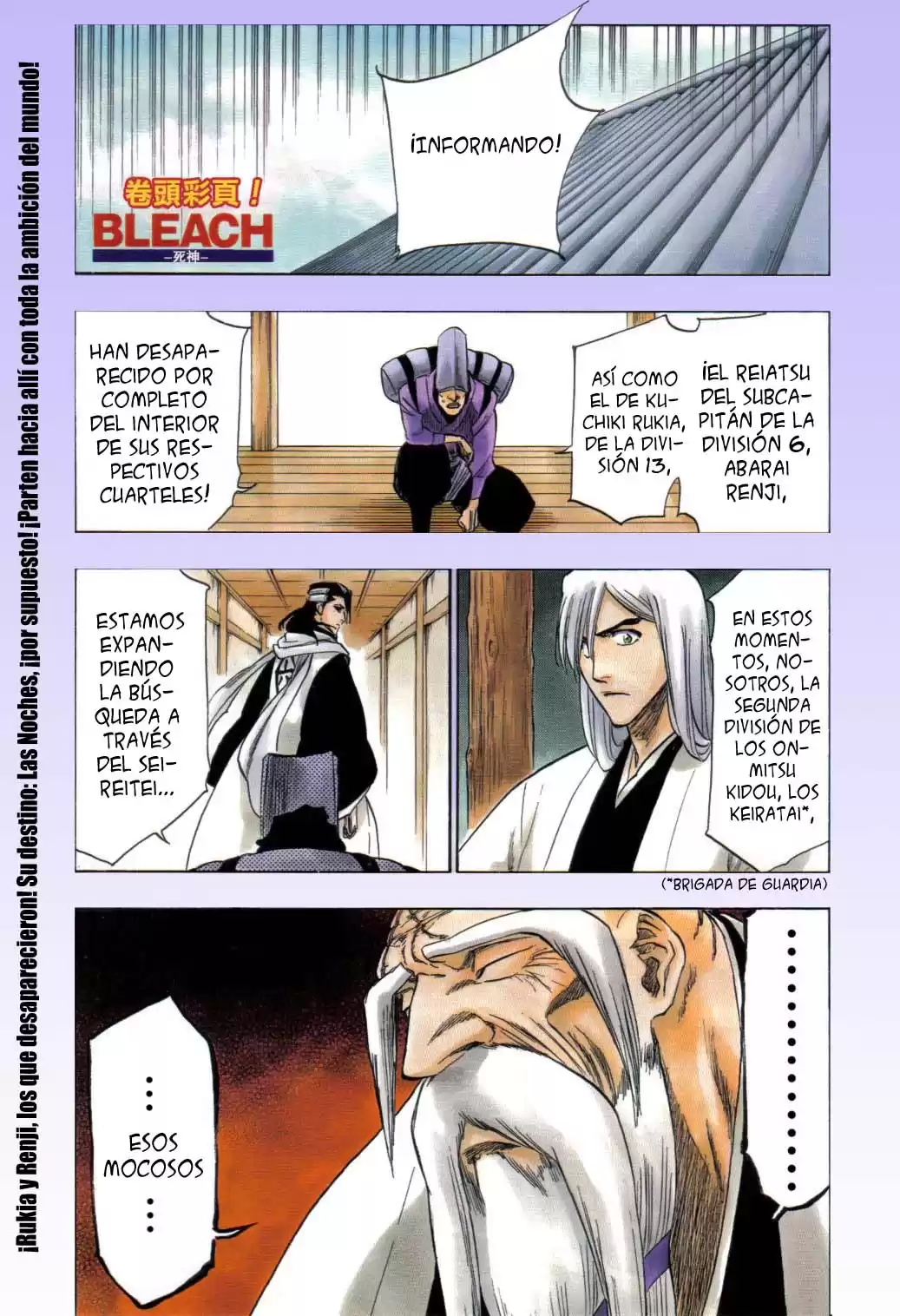 Bleach Capitulo 247 página 1