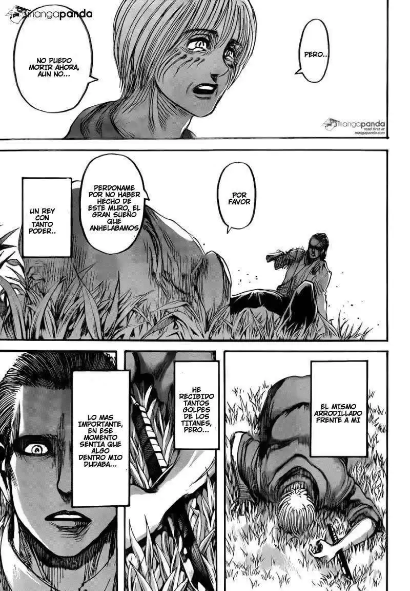 Shingeki no Kyojin Capitulo 69: Amigos página 8