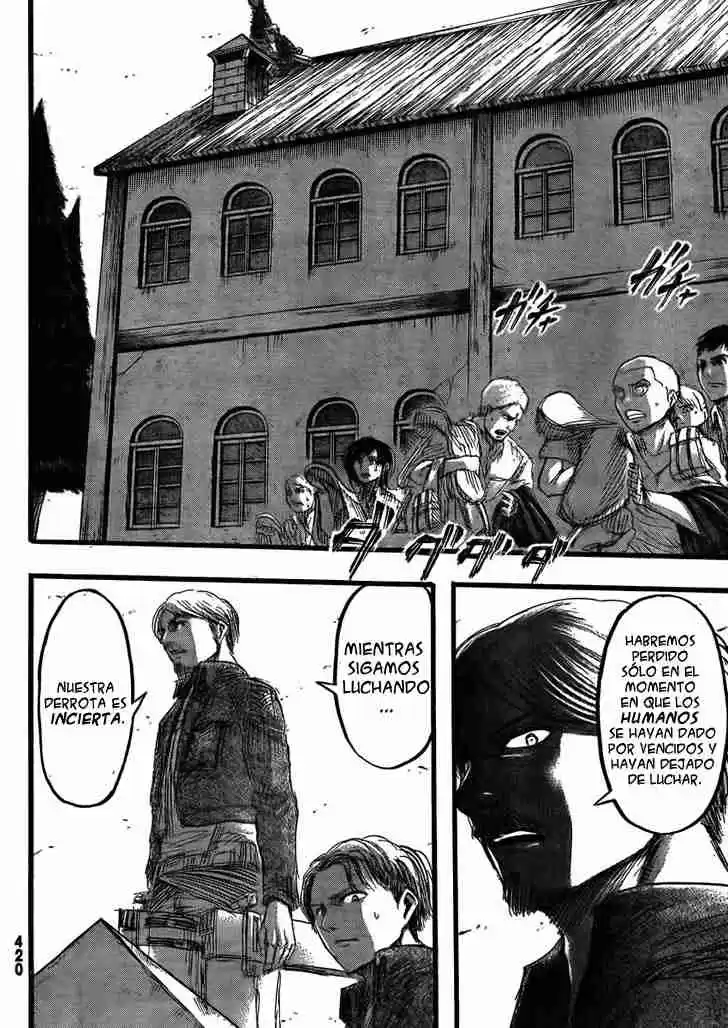 Shingeki no Kyojin Capitulo 35: El Titán Bestia página 11