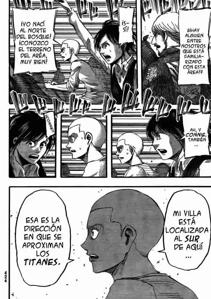 Shingeki no Kyojin Capitulo 35: El Titán Bestia página 15