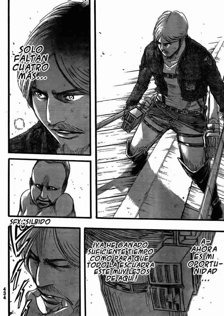 Shingeki no Kyojin Capitulo 35: El Titán Bestia página 24