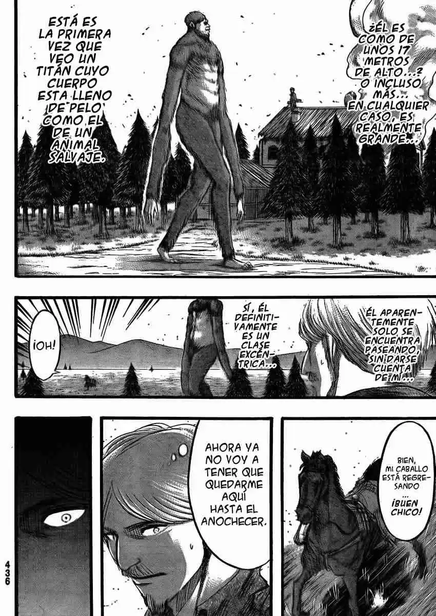 Shingeki no Kyojin Capitulo 35: El Titán Bestia página 26