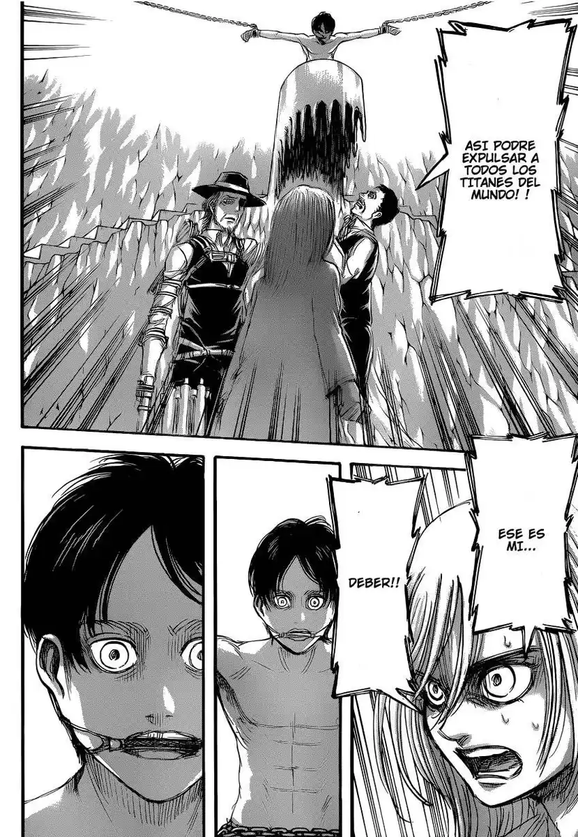 Shingeki no Kyojin Capitulo 65: Sueños y maldiciones página 17