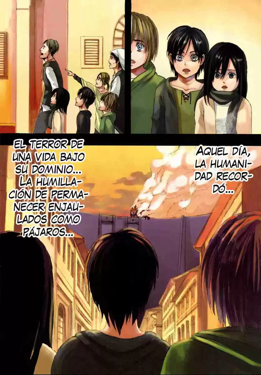 Shingeki no Kyojin Capitulo 1: Para ti, en 2000 años página 1