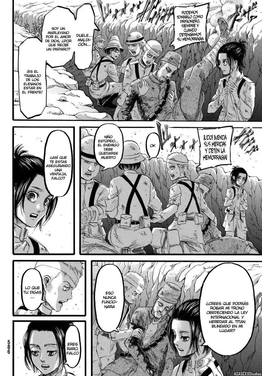 Shingeki no Kyojin Capitulo 92: Los Guerreros de Marley página 10