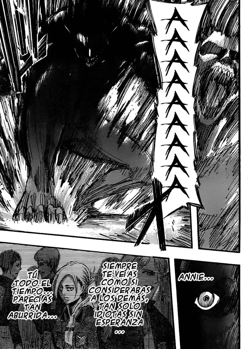 Shingeki no Kyojin Capitulo 33: La muralla página 18