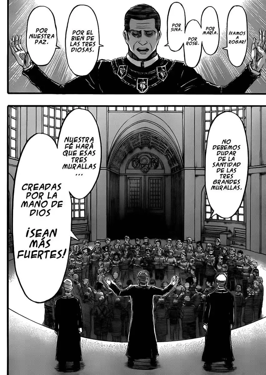 Shingeki no Kyojin Capitulo 33: La muralla página 5